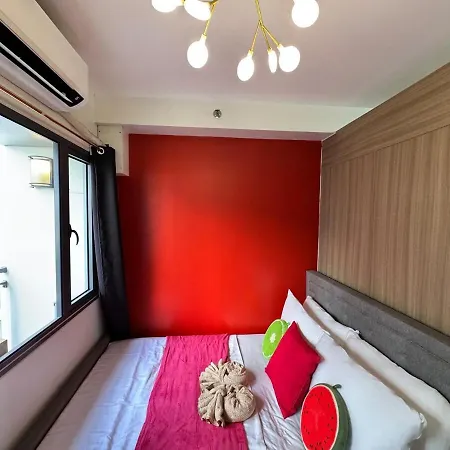 Watermelon Room In Shore 2 Residences Near Sm Mall Of Asia & Smx By Prime Stay